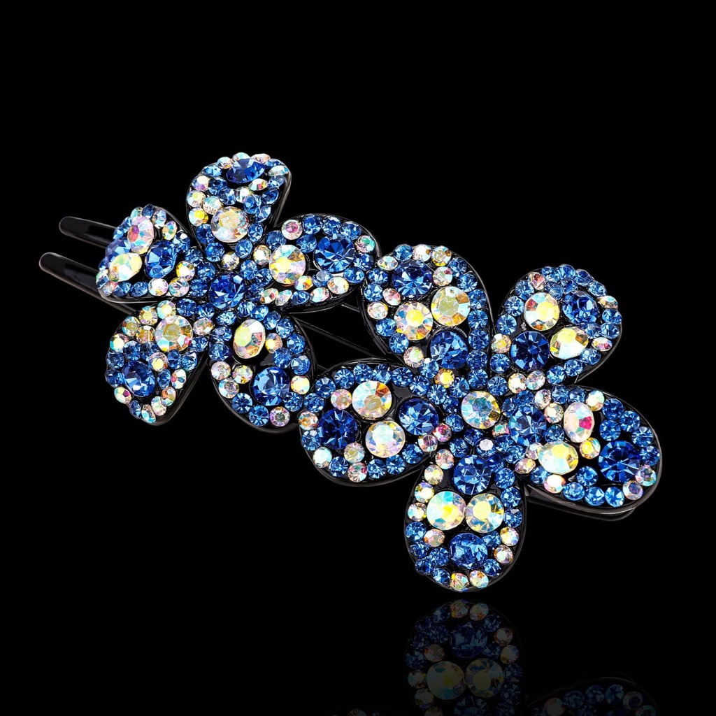 Kẹp Tóc Càng Cua Chống Trượt Đính Đá Lấp Lánh Phong Cách Hàn Quốc Cho Nữ