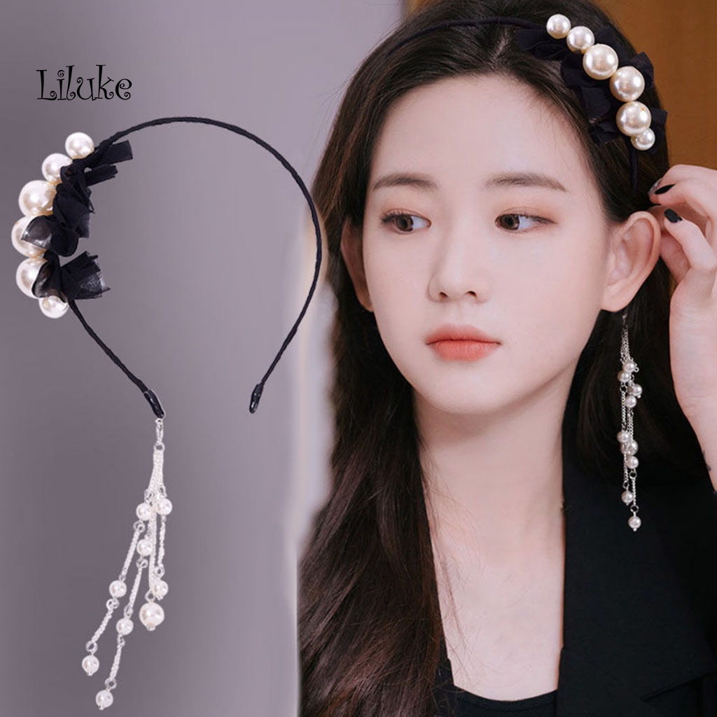 Băng Đô Cài Tóc Nữ Đính Ngọc Thời Trang