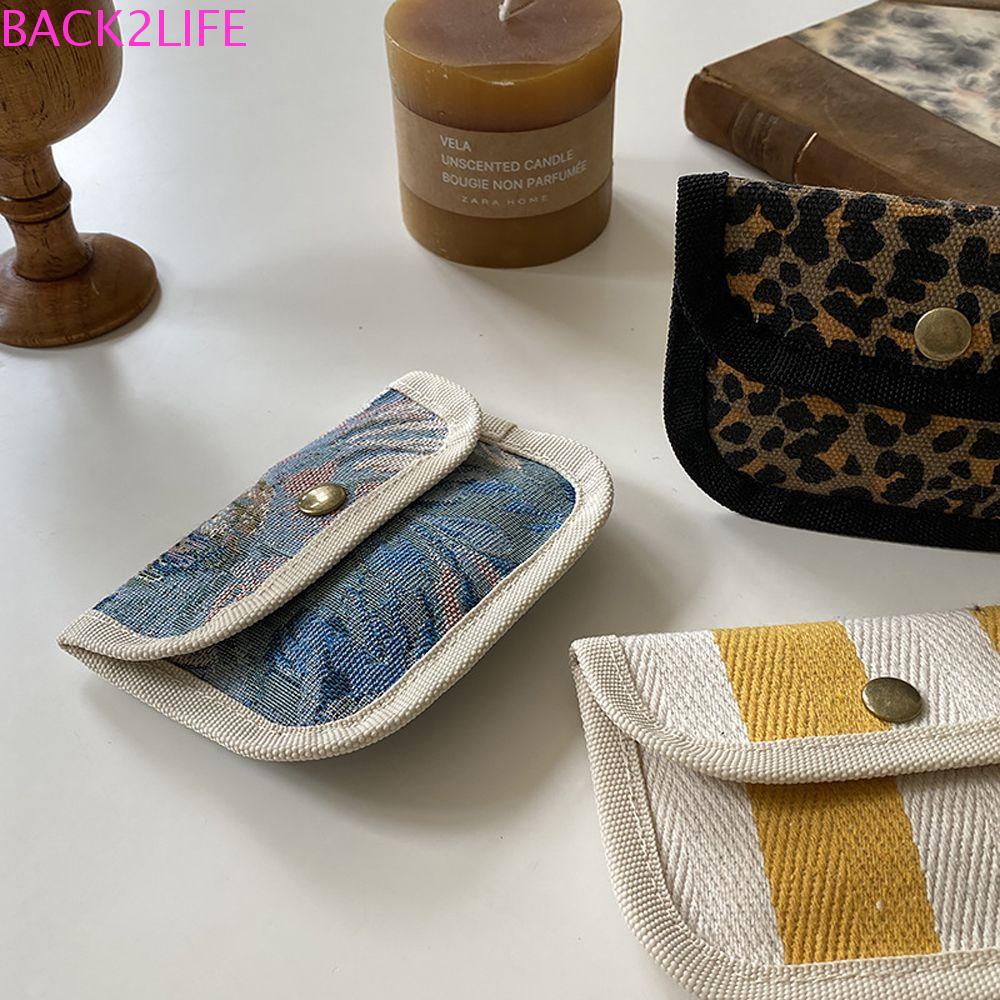 Ví Đựng Tiền Xu 2Life Họa Tiết Hình Học Dễ Thương Phong Cách Hàn Quốc