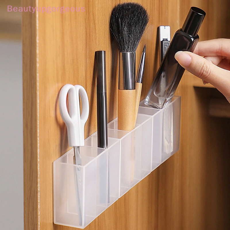 Set 1 / 3 Hộp Đựng Đồ Treo Tường Tự Dính Tiện Dụng