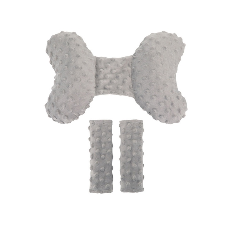 Set 3 Gối Đệm Hỗ Trợ Bé Sơ Sinh Ngồi Xe Hơi