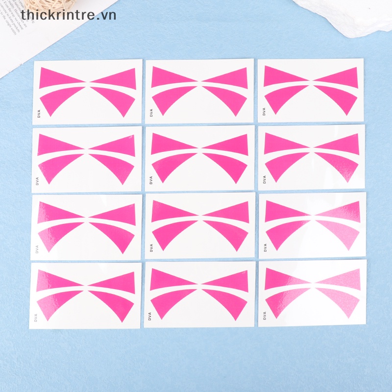 Set 12 Cặp Hình Xăm Dán Chống Nước Hình Mặt Cười Dễ Thương