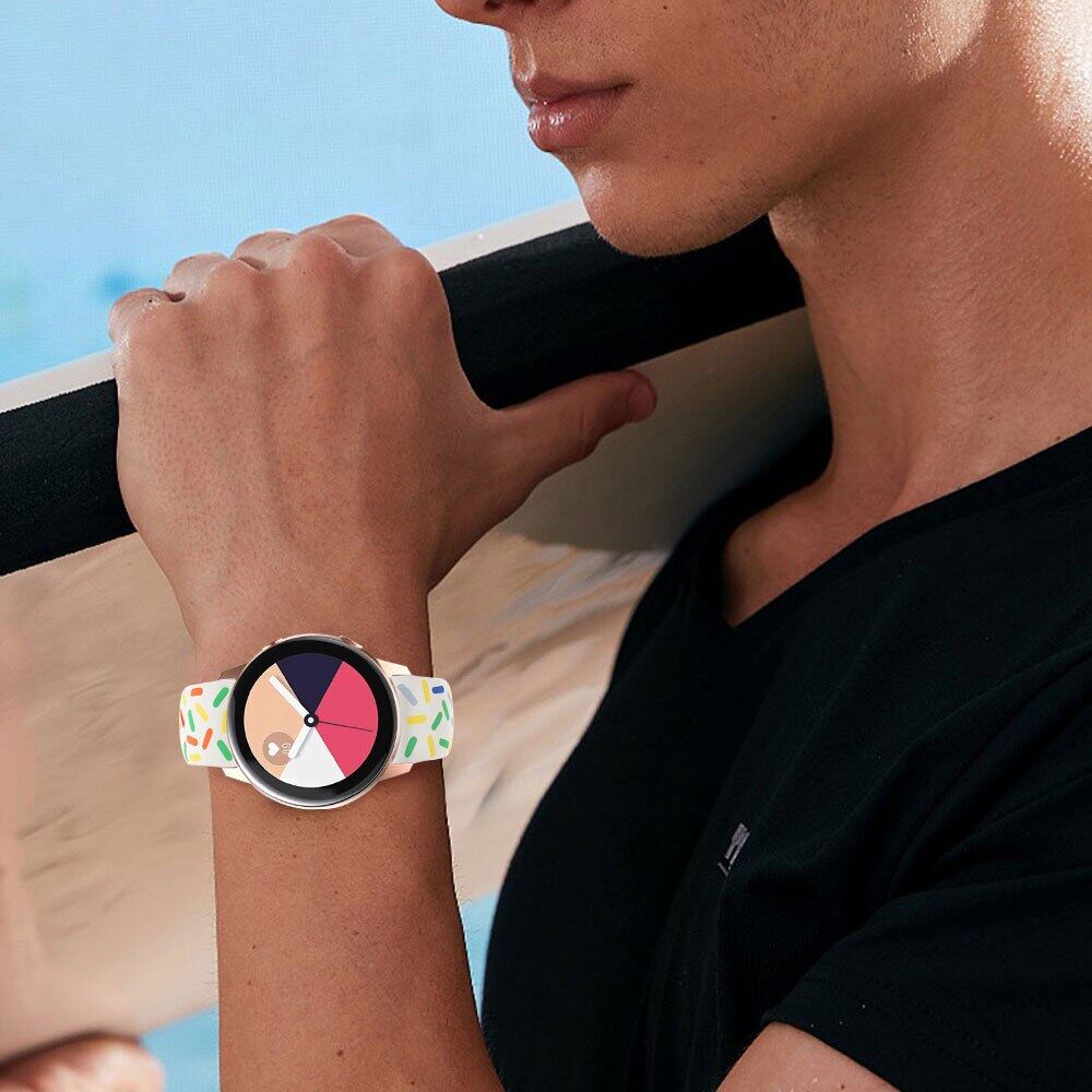 Dây Đeo Silicon 20mm 22mm Cho Đồng Hồ Thông Minh Samsung Galaxy Watch 3 4 5 Pro 45 46mm Huawei Watch 4 Pro GT 2e