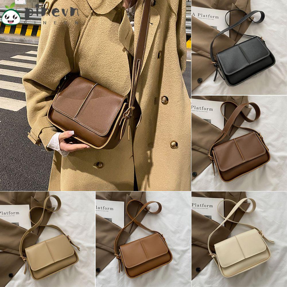 Túi Xách Da PU Cỡ Lớn Màu Trơn Thời Trang Cho Nữ