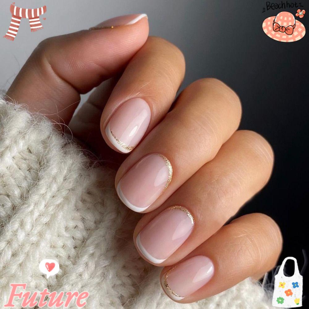 Set 24 Móng Tay Giả DIY Thời Trang