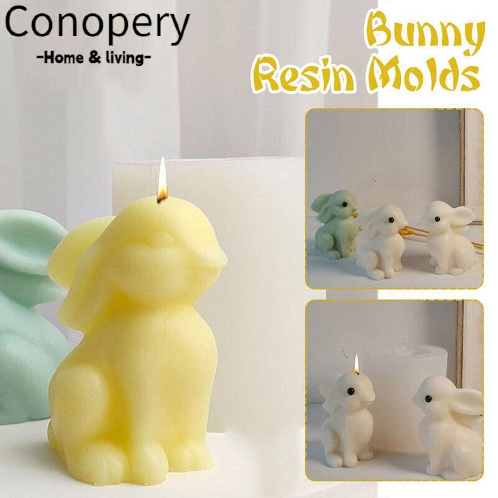 CONOPERY Khuôn Làm Nến Thơm DIY Hình Dễ Thương