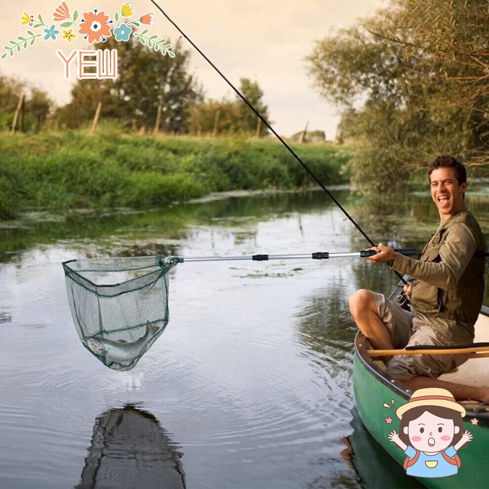 Lưới Bắt Cá Bằng Hợp Kim Nhôm Có Thể Thu Gọn Tiện Dụng