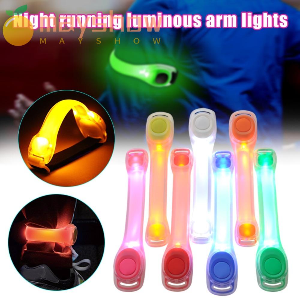 Vòng Đeo Tay Đèn LED Cảnh Báo Ban Đêm Có Thể Đeo Vào Ban Đêm