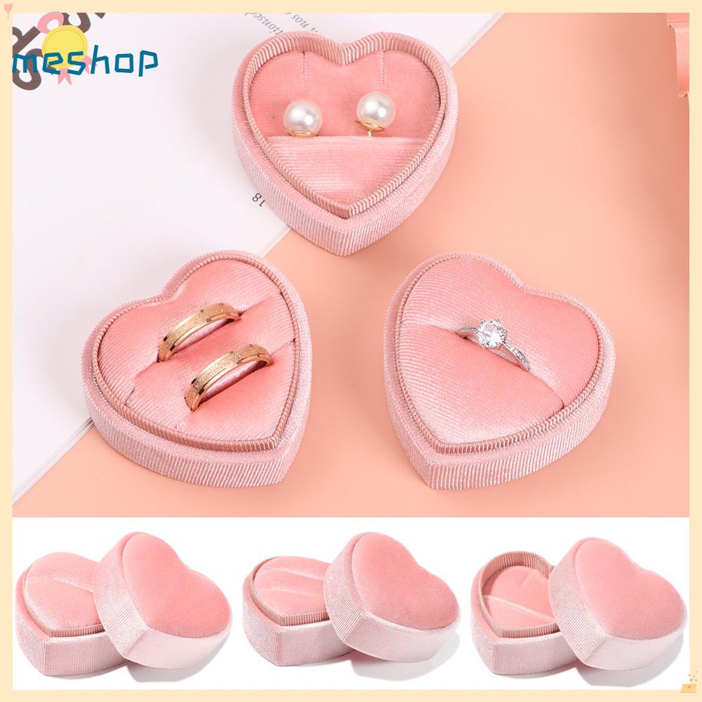 Hộp Đựng Trang Sức Bằng Nhung Kẻ Tinh Tế