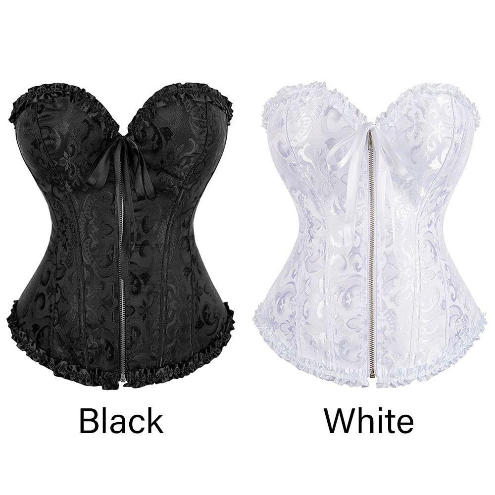 1 Đai Nịt Bụng Định Hình Eo Phong Cách Gothic