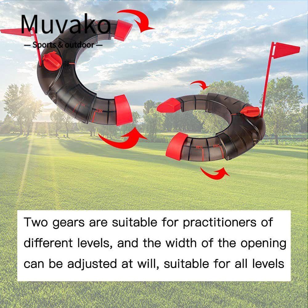 MUVAKO Dụng Cụ Hỗ Trợ Tập Đánh Golf Trong Nhà / Ngoài Trời Chất Lượng Cao