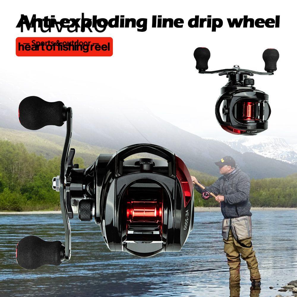 MUVAKO Máy Câu Cá Kim Loại 7.2: 1 AE-2000 Chuyên Dụng