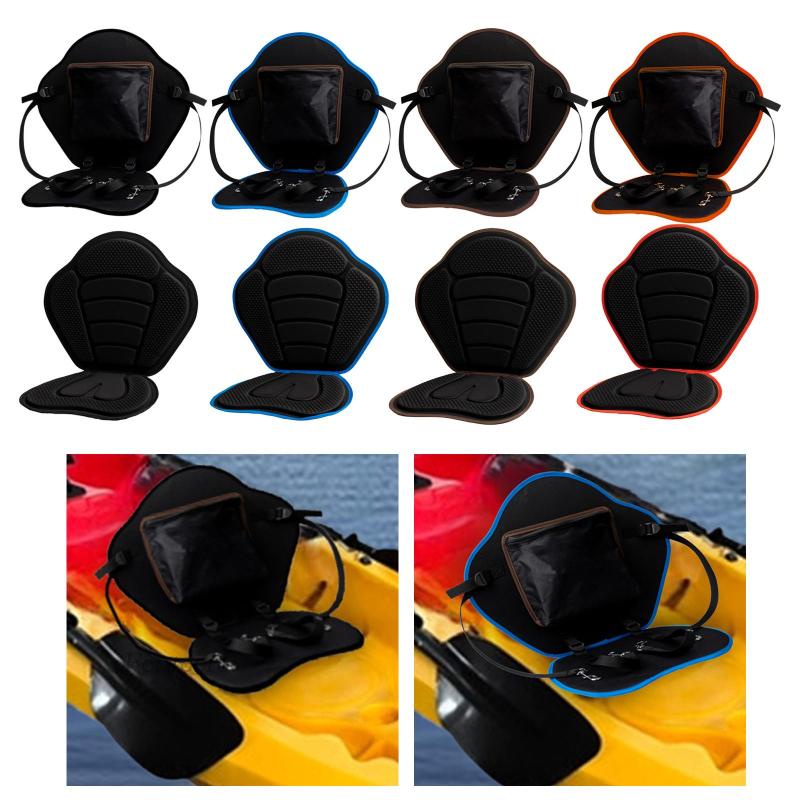 Đệm Ngồi Câu Cá / Chèo Thuyền Kèm Giá Đỡ Lưng Hỗ Trợ [Fenteer1] Canoe Lưng Thuyền Kayak Leo Núi / Ca Nô