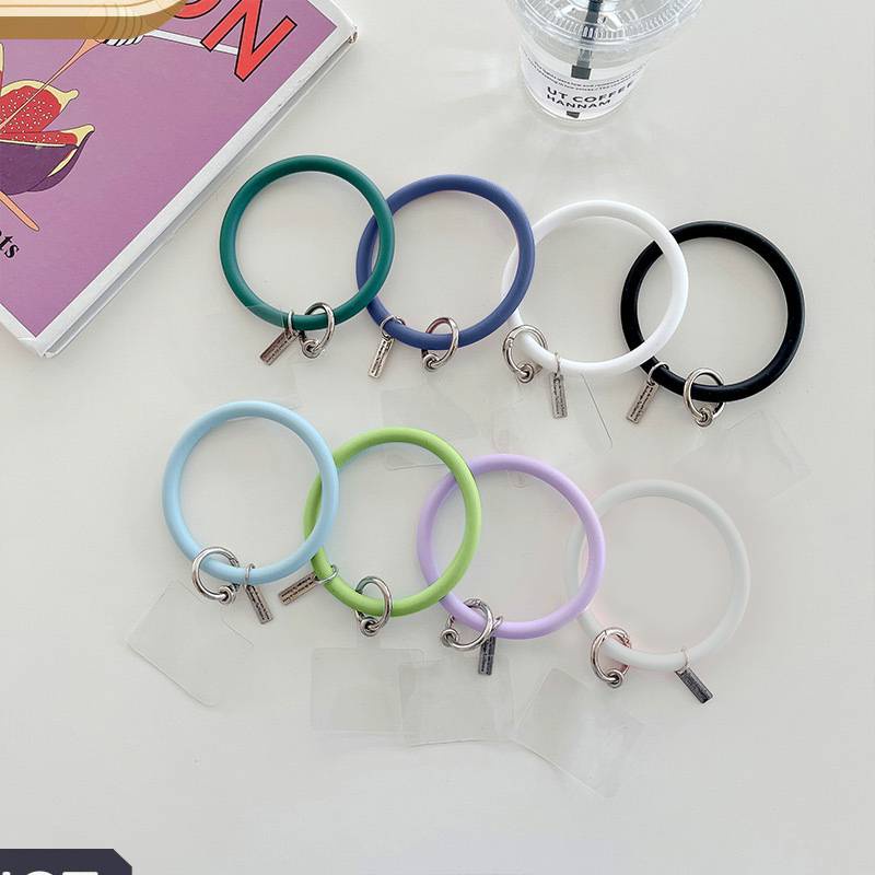 Vòng Đeo Tay Chống Thất Lạc Bằng Silicon Mềm Gắn Điện Thoại Tiện Dụng