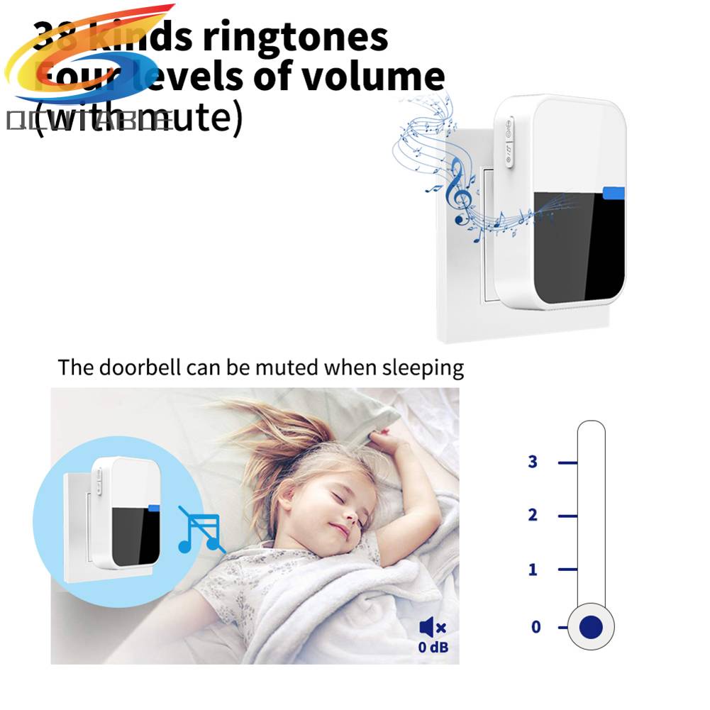 Chuông Cửa Chào Mừng Không Dây Chống Nước 433MHz RF