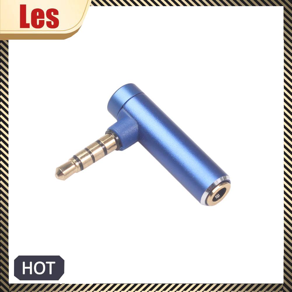 Giắc Chuyển Đổi 90 Độ Từ Male Sang Female 3.5mm Male Sang Female