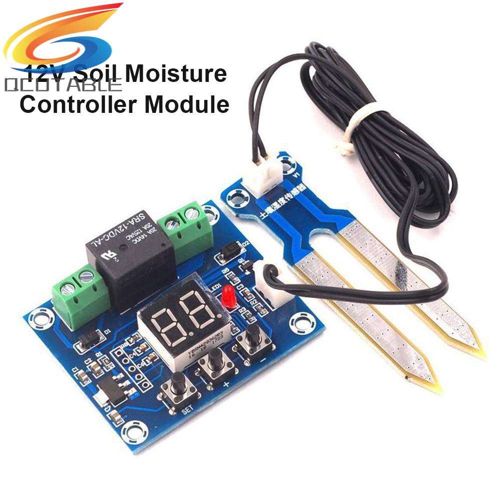 Đầu Dò Kiểm Soát Độ Ẩm Đất Kỹ Thuật Số 12V