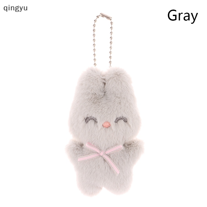 Thỏ Nhồi Bông Mềm Mại Trang Trí Móc Khóa / Ba Lô / Móc Khóa Dễ Thương