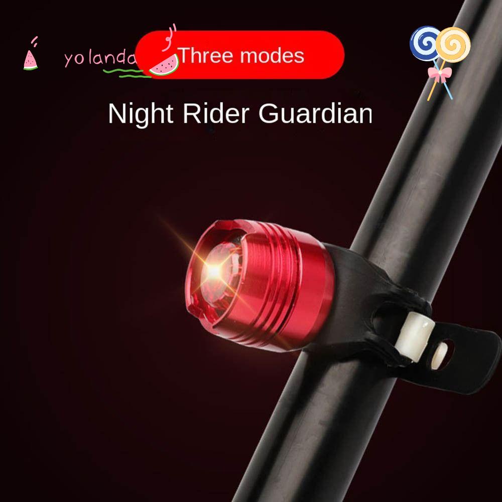 YOLA Đèn LED Cảnh Báo Bằng Hợp Kim Nhôm Chuyên Dụng Cho Xe Đạp