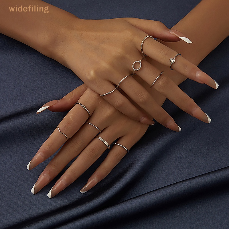 Set 11 Nhẫn Hở Phong Cách Bohemian Thời Trang Cho Nữ