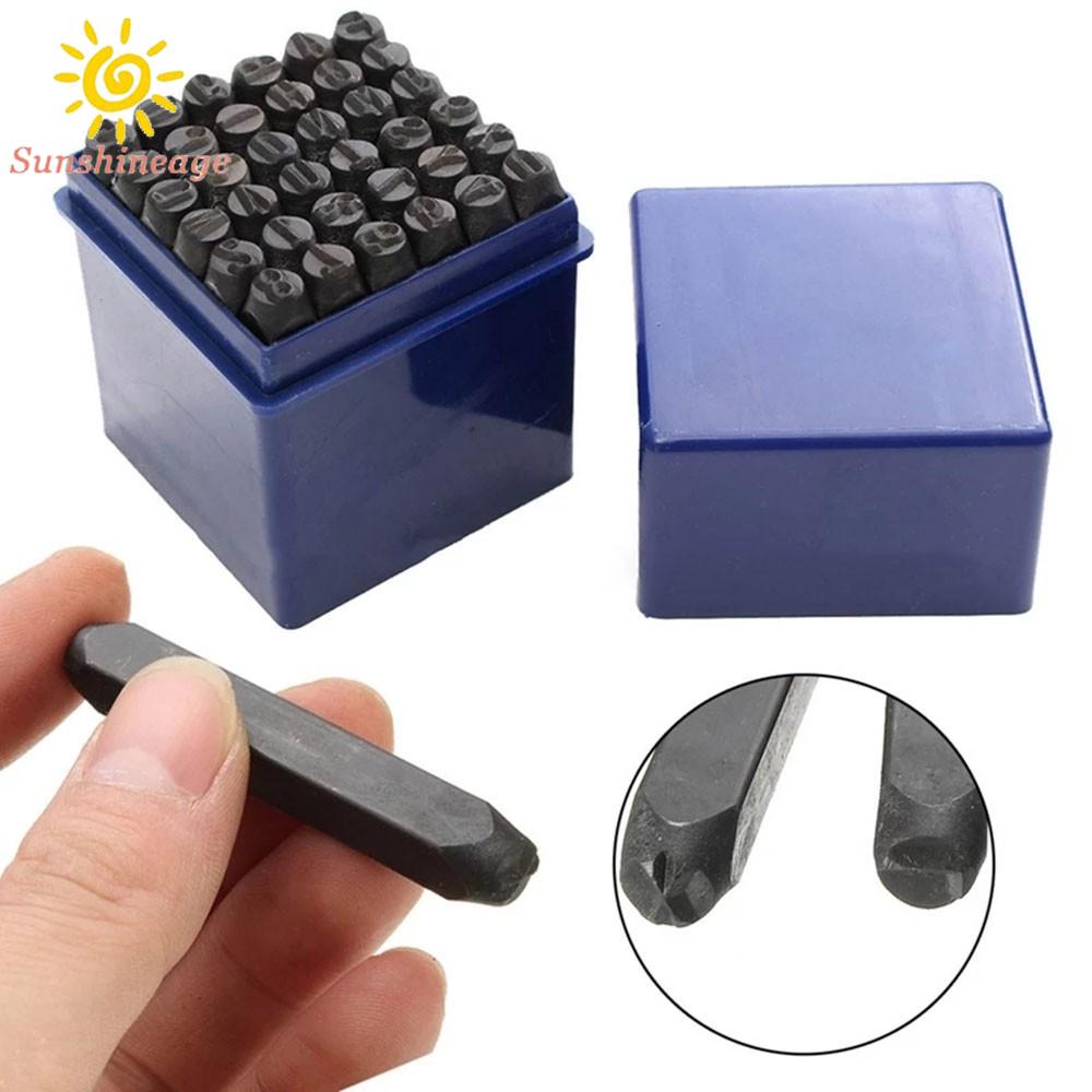Bộ 36 Con Dấu Dập Hình Số Và Chữ Cái