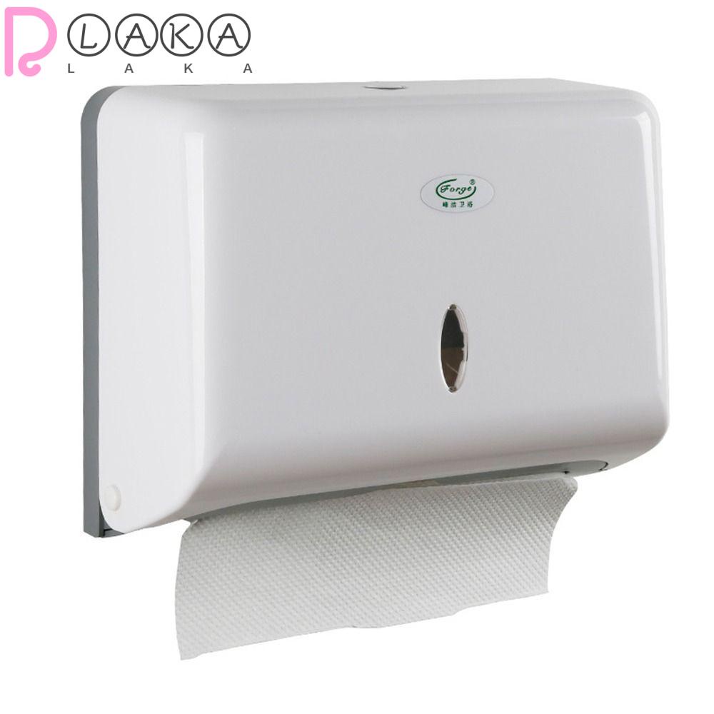 Giá Đỡ Khăn Giấy Cuộn / Giấy Vệ Sinh Gắn Tường Không Cần Khoan Có Khóa Gấp Ba Lần / C Bằng ABS Màu Trắng Dành Cho Nhà Cửa / Văn Phòng