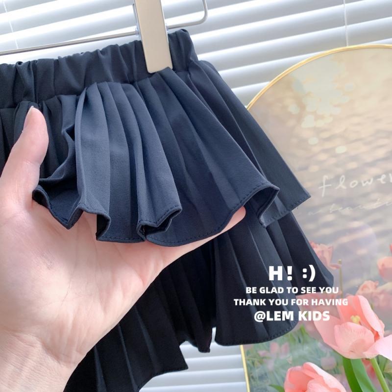 Chân Váy Xếp Ly Màu Trắng Phong Cách Nhật Bản Mới 2023 Dành Cho Bé Gái