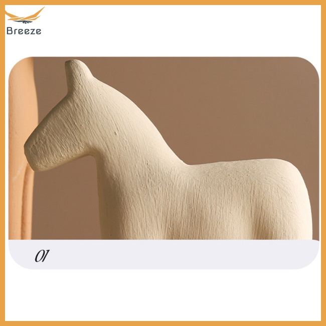 Đồ trang trí Ngựa Gỗ Mini Nghệ Thuật Dùng Để Trang Trí Phòng Khách