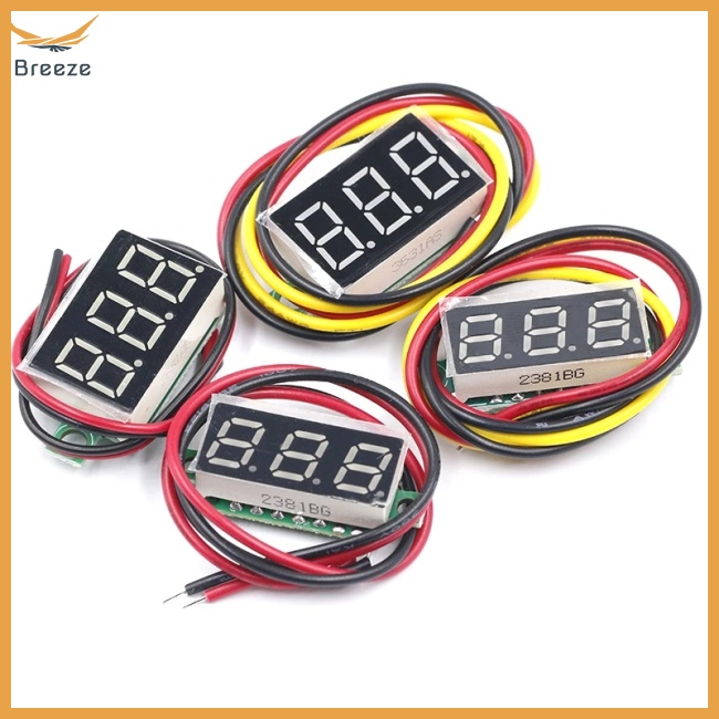 Vôn Kế Kỹ Thuật Số 3 Dây Dc 0-100v