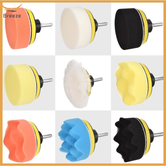 Bộ 11 Dụng Cụ Đánh Bóng Xe Hơi Chất Lượng Cao