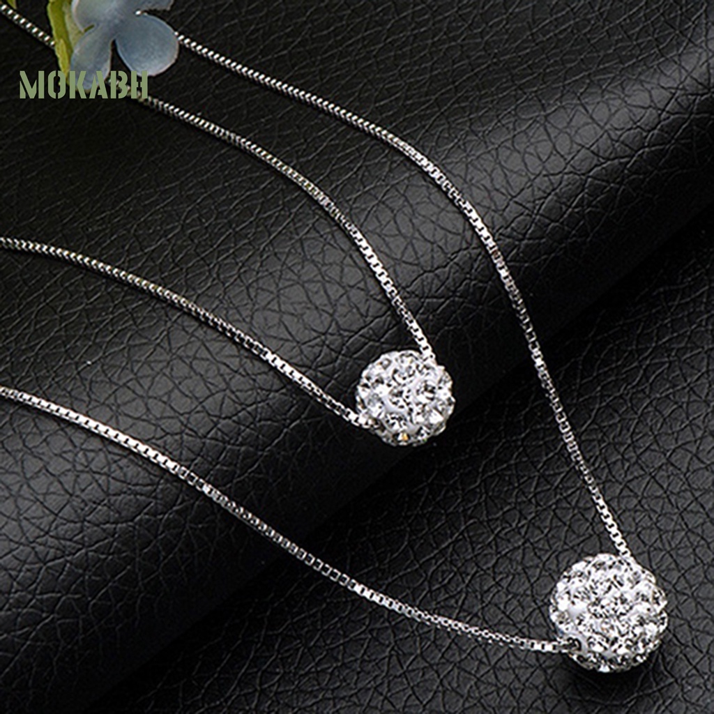 Vòng cổ Hai Lớp Đính Đá Kiểu Dáng Đơn Giản Sang Trọng Cho Nữ