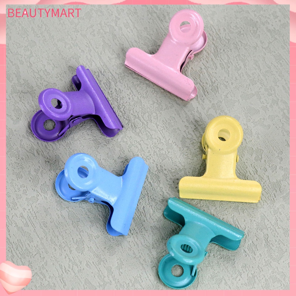 Set 5 Kẹp Kim Loại Cố Định Móng Tay Giả Tiết Kiệm Sức Lao Động Tiện Dụng