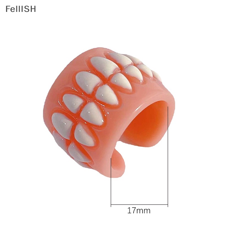 Nhẫn Hình Chiếc Răng Sáng Tạo Vui Nhộn Thời Trang Hàn Quốc Cho Nam Nữ 439br