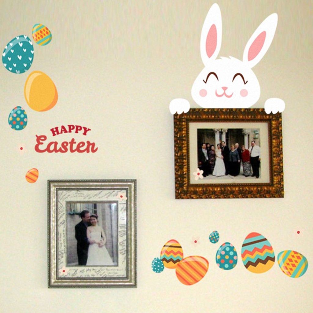 Sticker Dán Cửa Sổ Họa Tiết Hoạt Hình Dễ Thương Bắt Mắt 33x54cm