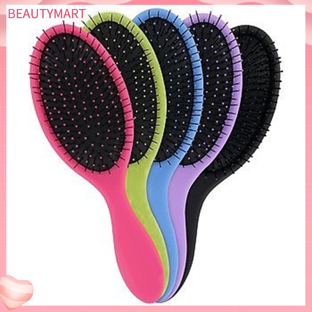 Lược Chải Tóc Khô / Ướt Chống Trượt Mini Unisex Tiện Dụng