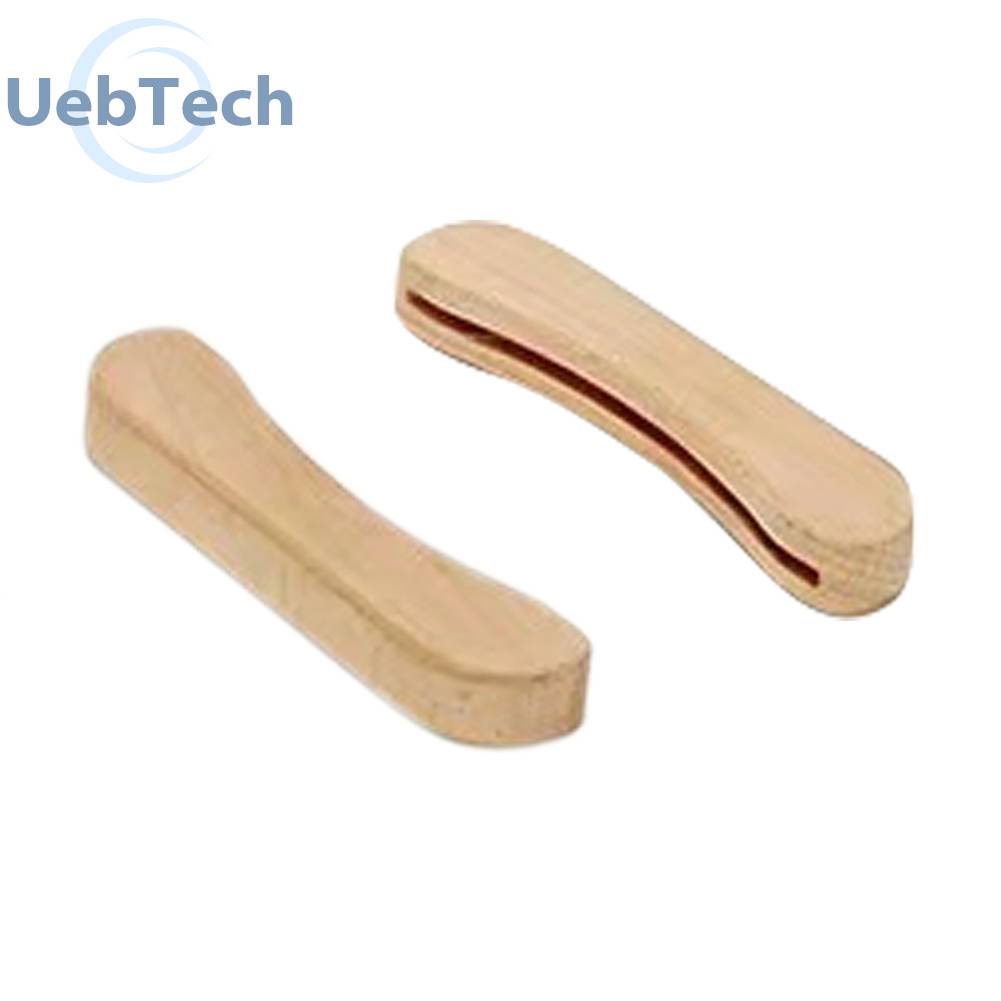 Set 2 Khay Nướng Bánh Có Tay Cầm Bằng Gỗ Chống Bỏng Cho Sân Vườn