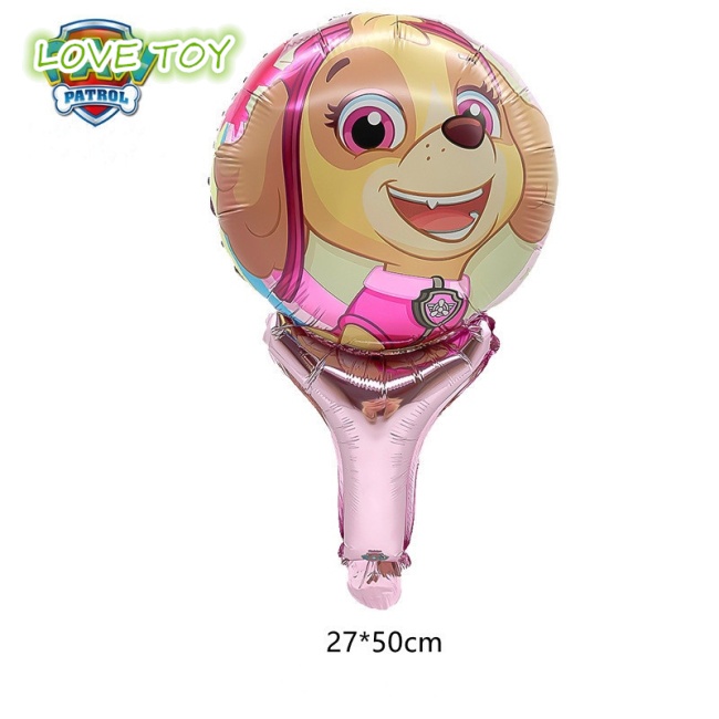 Bộ Bong Bóng Hình Paw Patrol Trang Trí Tiệc