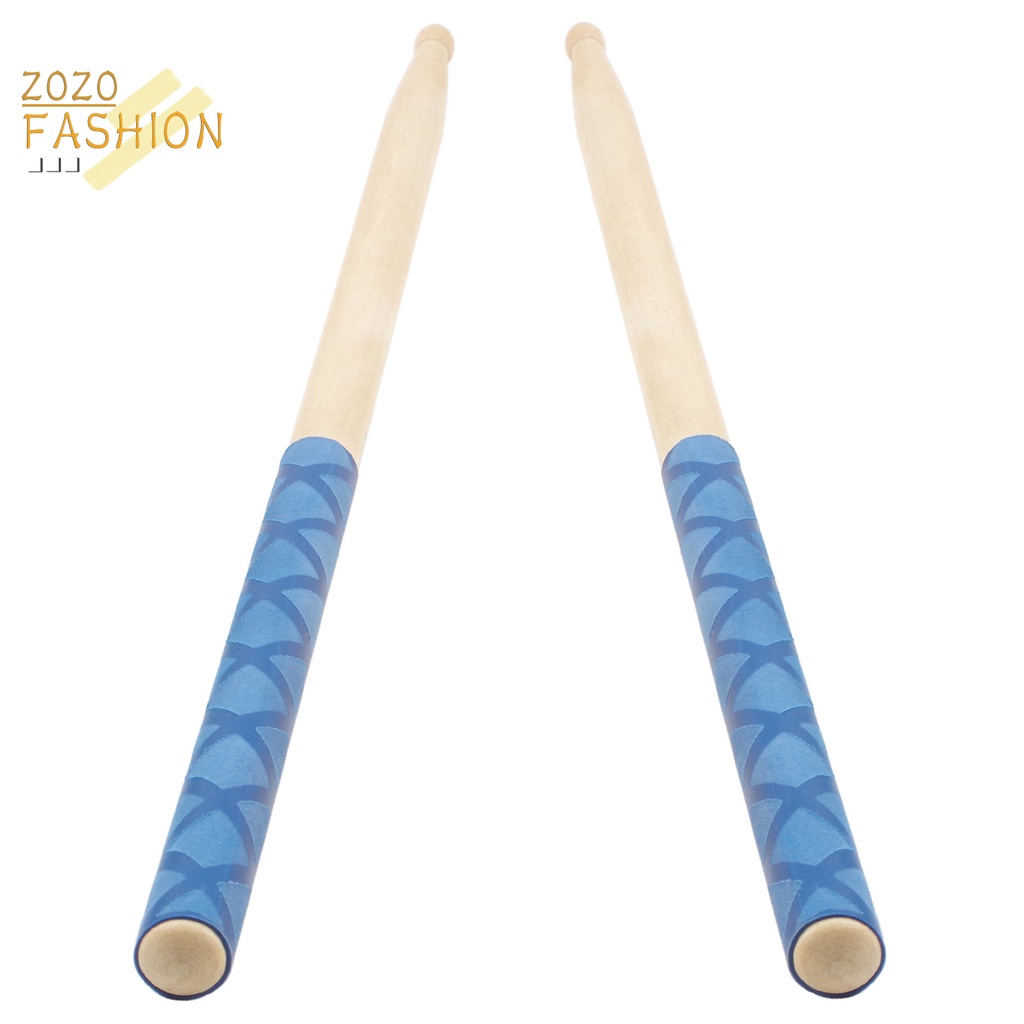 1 Cặp Vỏ Bọc Gậy Đánh Trống Co Nhiệt Chống Trượt Chống Trầy Xước Họa Tiết X-Texture