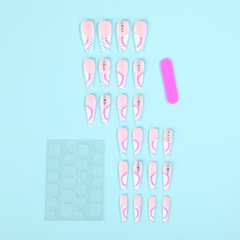 Bộ Móng Tay Giả SOFTNESS Ballerina Có Thể Tháo Rời Cho Nữ