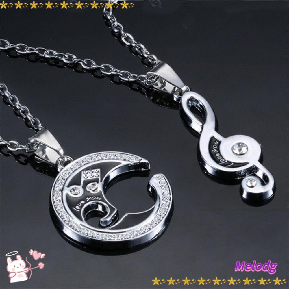 MELODG Set 2 Vòng cổ Cặp Đôi Thời Trang