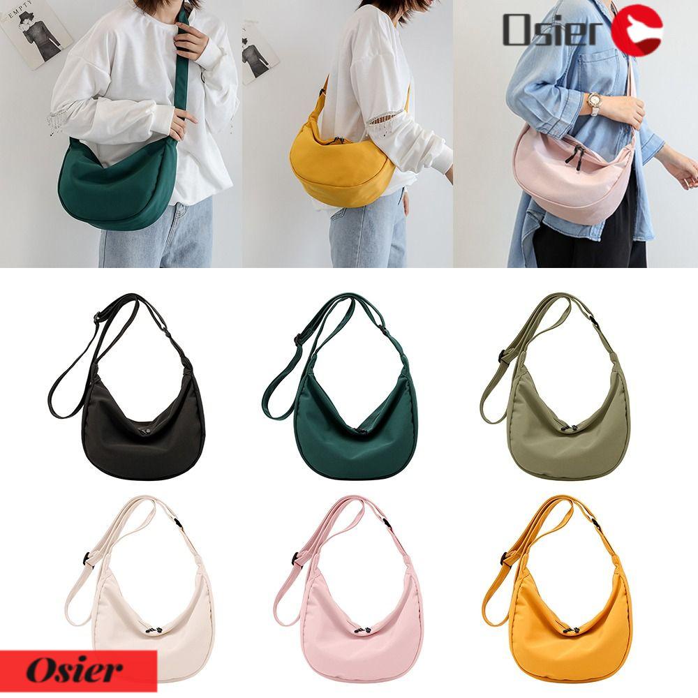 OSIER1 Túi Đeo Chéo Đi Học / Công Sở Bằng Chất Liệu Nylon Nhỏ Gọn Tiện Dụng