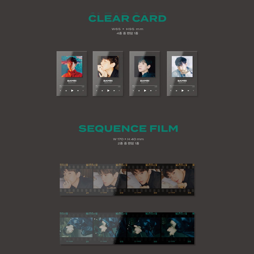 BAEKHYUN - BAMBI  Photobook Ver.