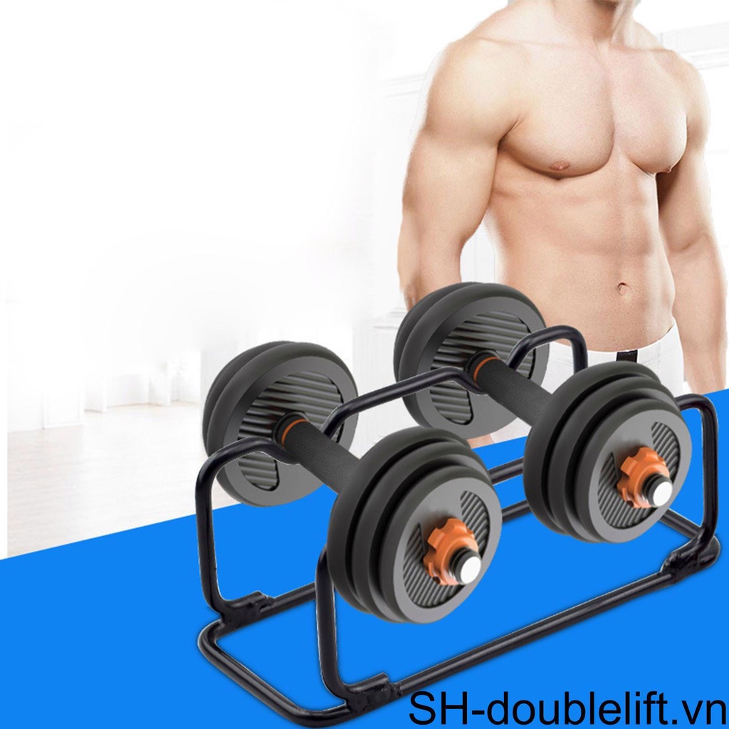 Giá Đỡ Tạ Tay Màu Đỏ Tiện Dụng