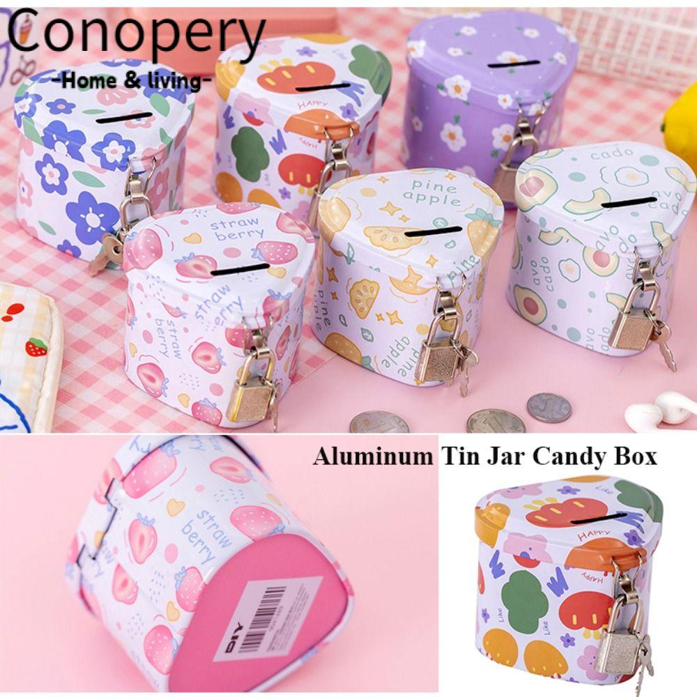 CONOPERY Lọ Đựng Nến Bằng Thiếc Nhôm Nhiều Kiểu Có Thể Nạp Lại