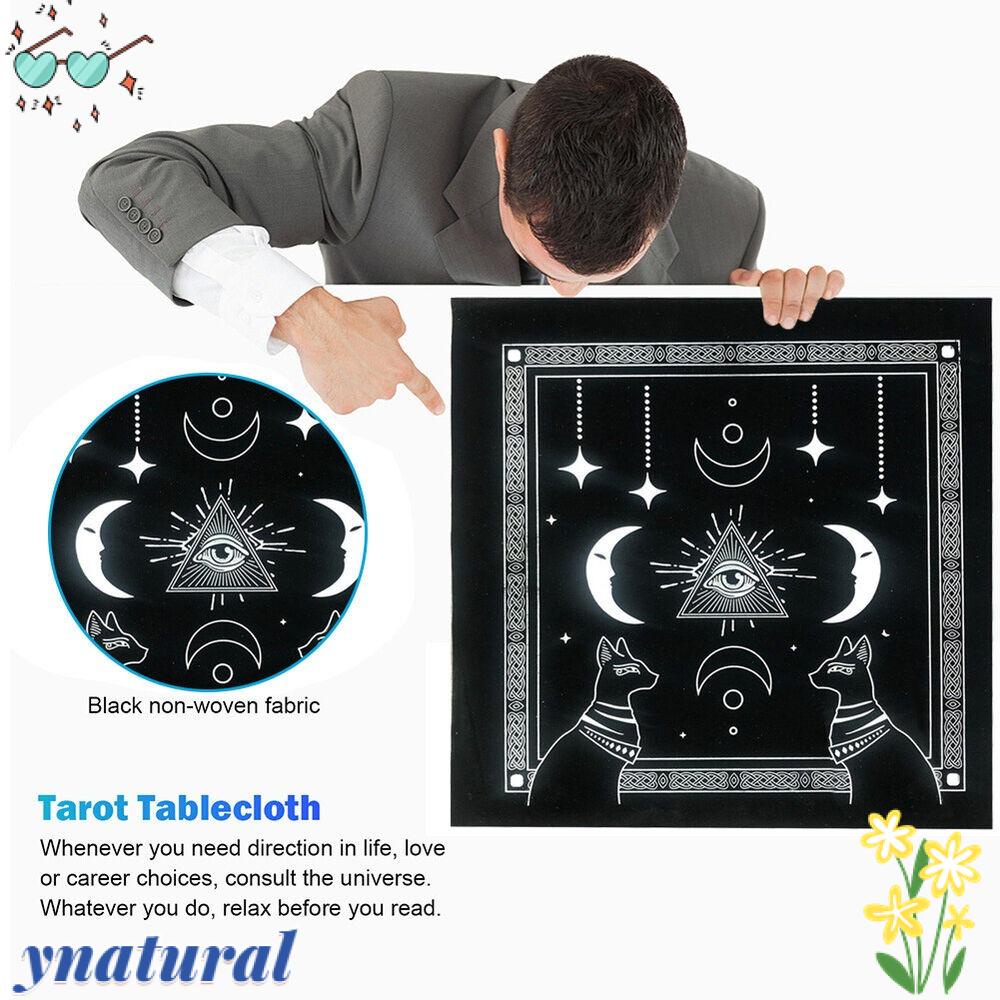 YNATURAL Khăn Trải Bàn Bói Tarot 49x49cm