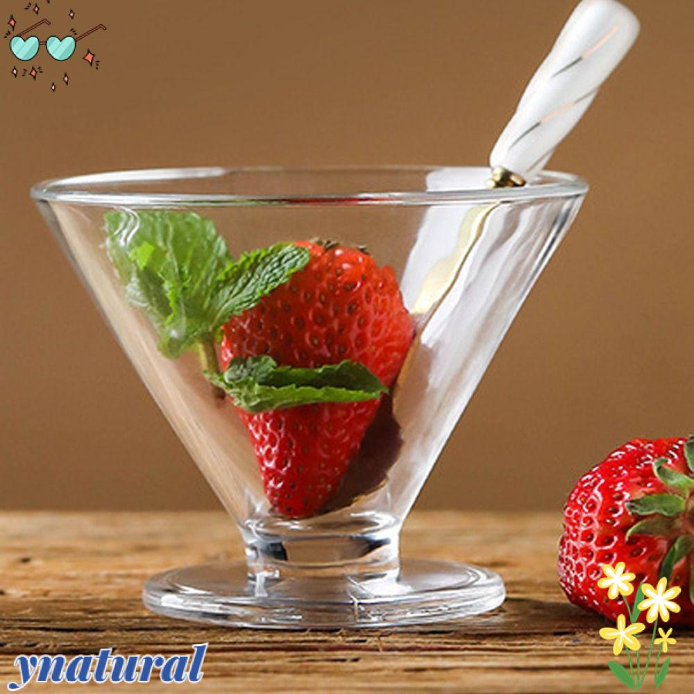 YNATURAL Bình Lắc Sữa Bằng Thủy Tinh Dày Trong Suốt Thiết Kế Sáng