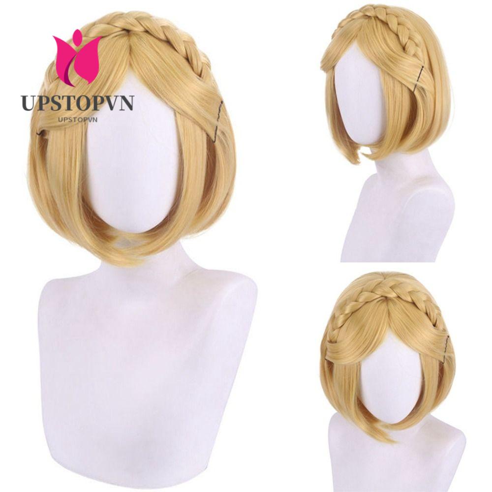 Bộ Tóc Giả Kiểu Xoăn Chịu Nhiệt Dễ Thương Dành Cho Nữ