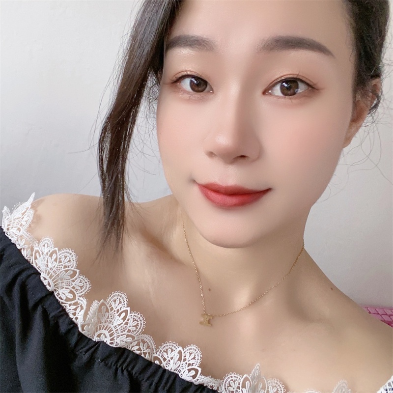 Dây Chuyền Bằng Thép Titan Thiết Kế Độc Đáo Thời Trang Cho Nữ