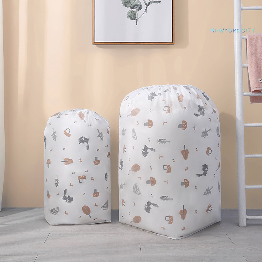 Túi Đựng Quần Áo Bằng PEVA Chống Bụi In Hoạt Hình Cho Phòng Ngủ