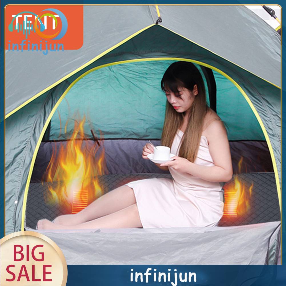 Thảm Sưởi Ấm 3 Mức Độ Bằng Điện Dành Cho Cắm Trại Leo Núi